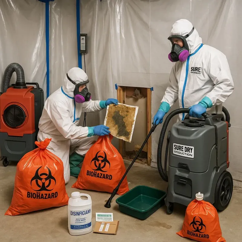 Contaminated Water Handling Protocols process in Moorestown-Lenola, NJ