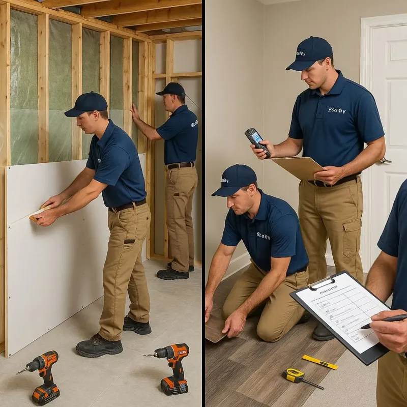 Repairs and Reconstruction process in Moorestown-Lenola, NJ